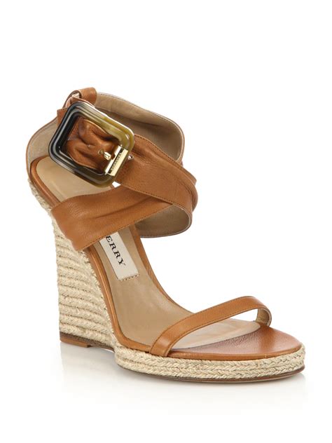 burberry espadrilles|burberry wedges summer sandals.